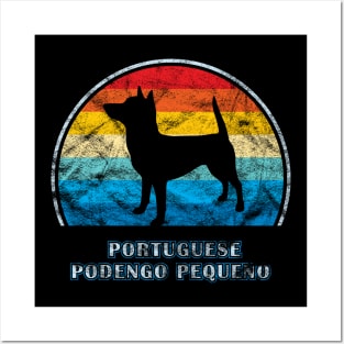 Portuguese Podengo Pequeno Vintage Design Dog Posters and Art